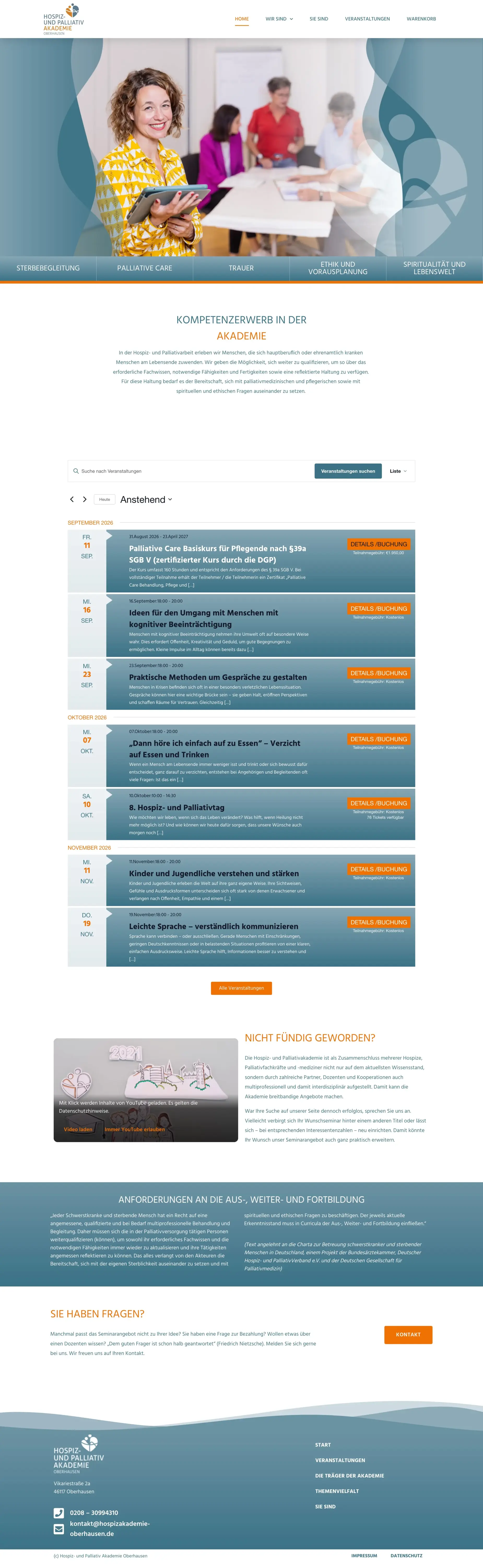 Screenshot der Website praxis-bogi.de