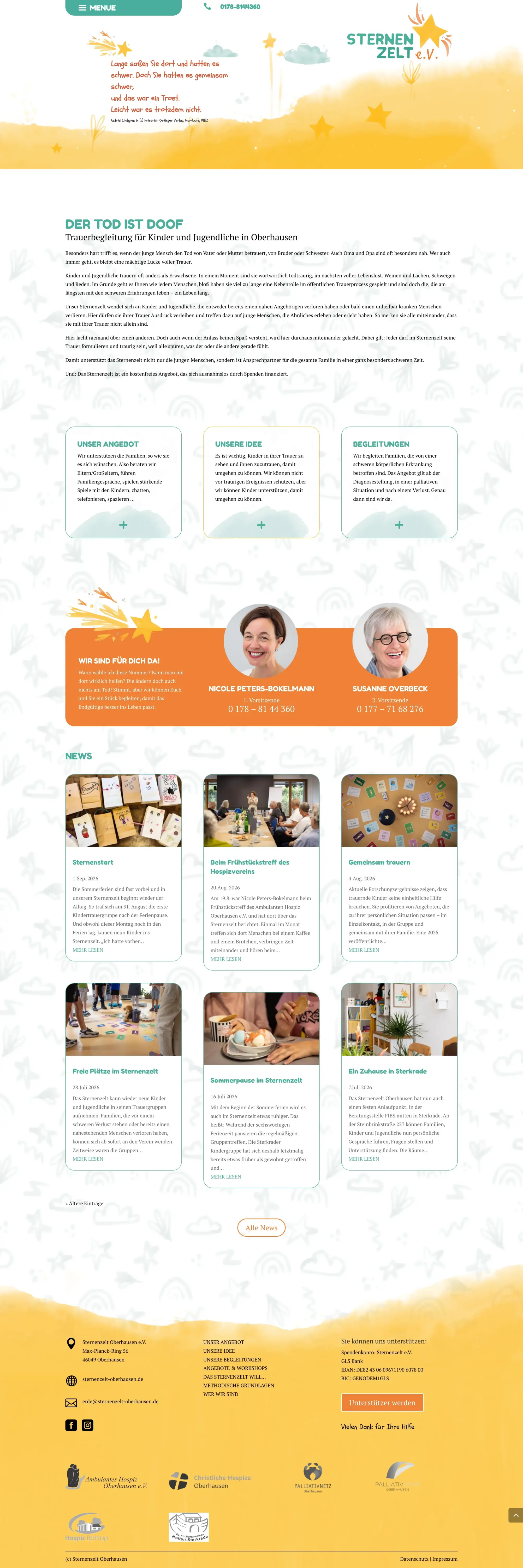Screenshot der Website praxis-bogi.de